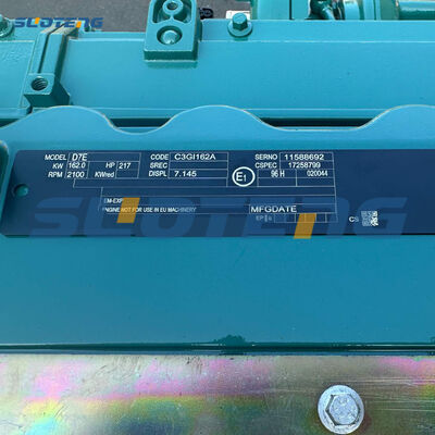 Сборка дизельного двигателя D7E для колесной загрузки L120GZ