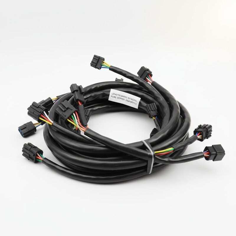Length Varies By Model Excavator Wiring Harness Pure Copper Material Plug And Play With OEM Specifications Providing And Connections